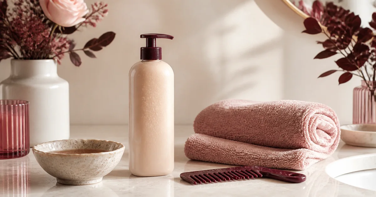 Editorial image for how to wash your hair properly after oiling